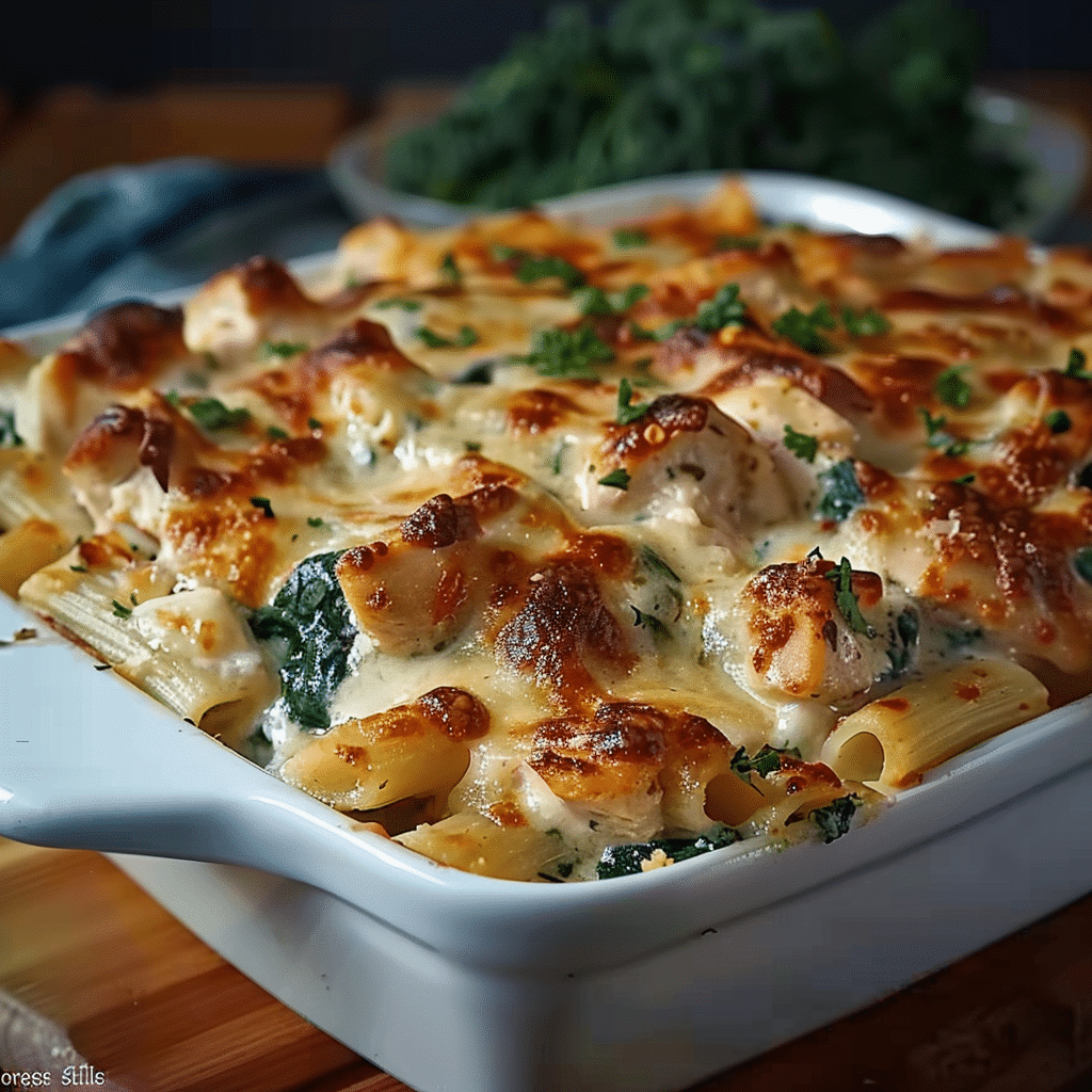 Spinach Chicken Casserole 3