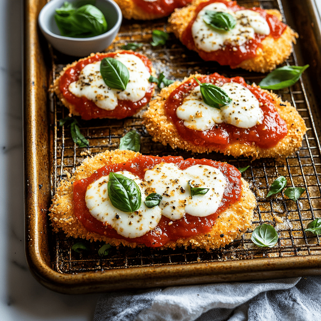 Oven Baked Chicken Parmesan | Crispy Comfort in Every Bite 9 baked chicken parmesan