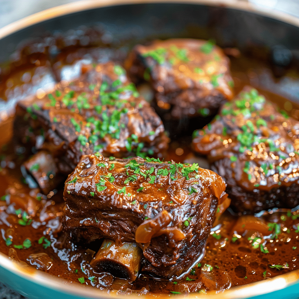 French Onion Gravy Braised Short Ribs | Cold-Weather Comfort with Big Flavor 9 french onion gravy braised beef short ribs