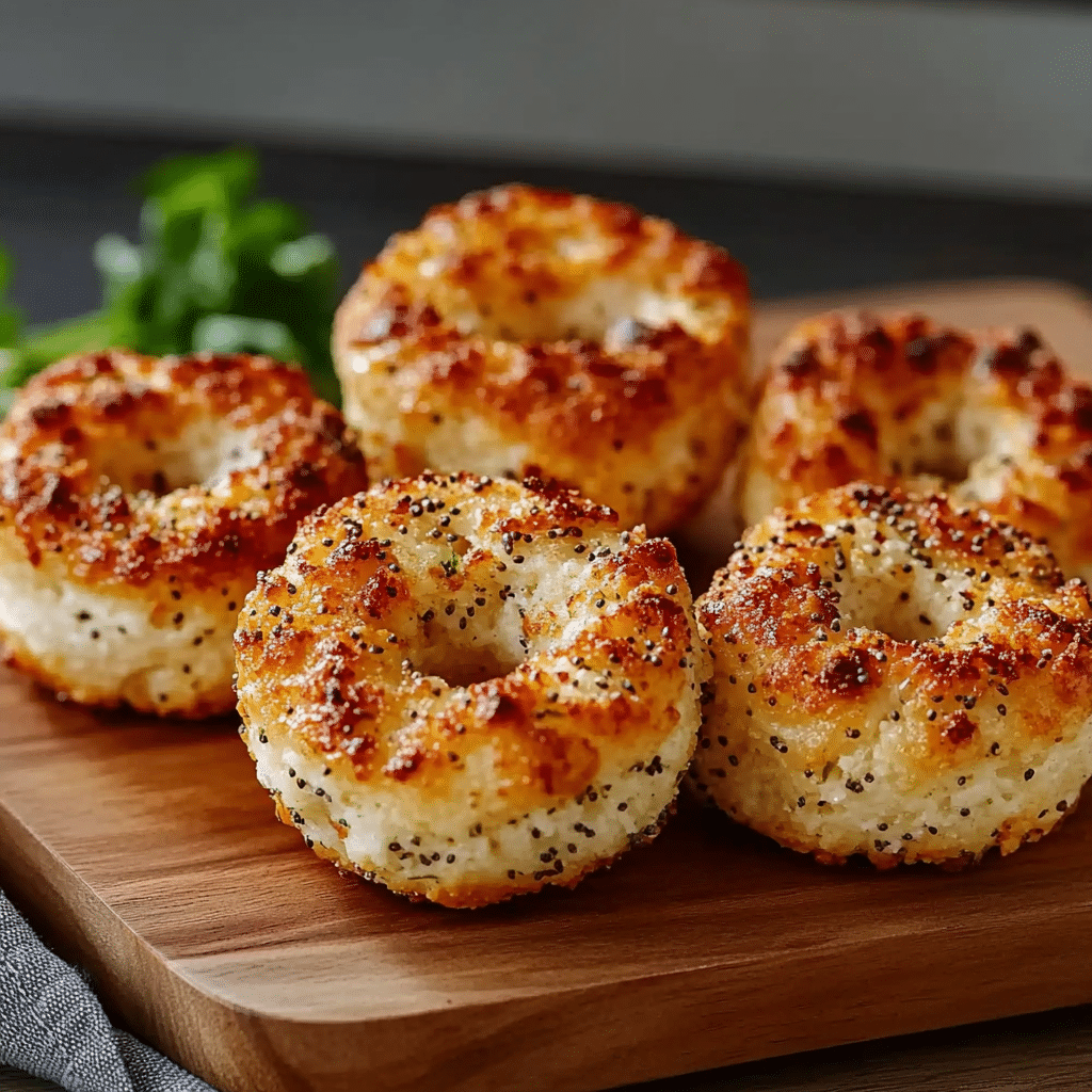 high protein bagel bites
