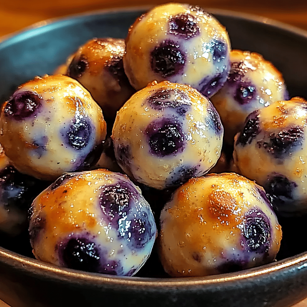 lemon blueberry cottage cheese protein