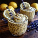 lemon cream chia pudding