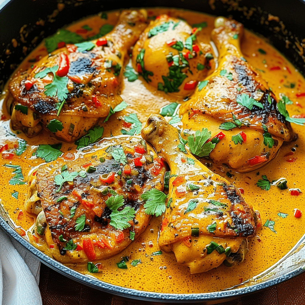 Brazilian Coconut Chicken | Ultimate Spicy Tropical Dinner 9 Brazilian Coconut Chicken