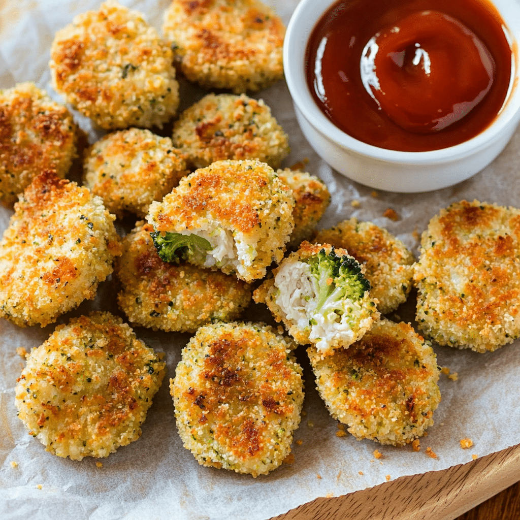 Chicken and Broccoli Nuggets for Baby | Easy, Nutritious & Freezer-Friendly 9 Chicken and Broccoli Nuggets