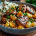 Tender pineapple pork chops