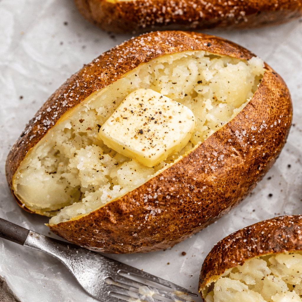 air fryer baked potatoes