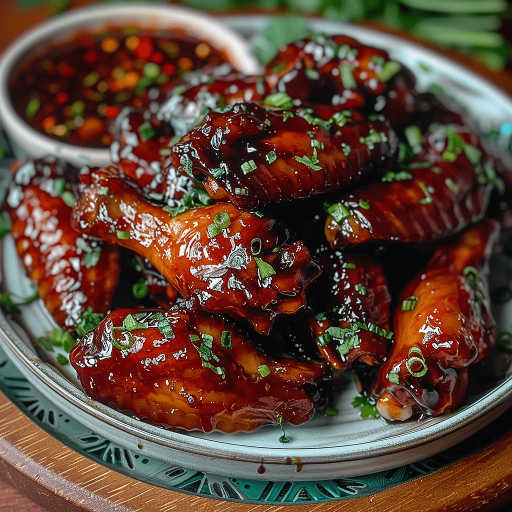 Coca-Cola Chicken Wings with Sticky Glaze | Irresistible Sticky Perfection 9 coca cola chicken wings with sticky glaze