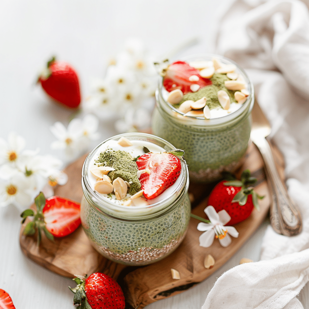 Creamy Matcha Chia Pudding | Ultimate Breakfast Bliss 9 creamy matcha chia pudding