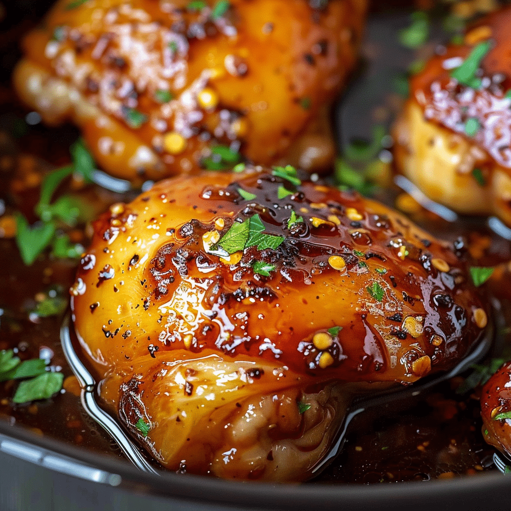 Garlic Brown Sugar Chicken Thighs Crock Pot | Ultimate Easy Comfort Dinner 9 garlic brown sugar chicken thighs