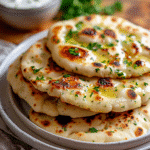 homemade naan bread