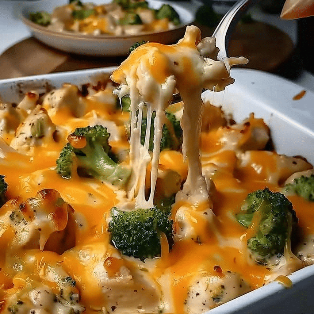 icken Broccoli Cottage Cheese Bake