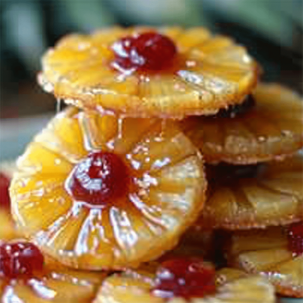 Pineapple Upside Down Sugar Cookies | A Delicious Twist on a Classic Treat 9 pineapple upside down sugar cookies