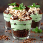 st paddys mint cheesecake cups