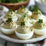 st patricks day deviled eggs