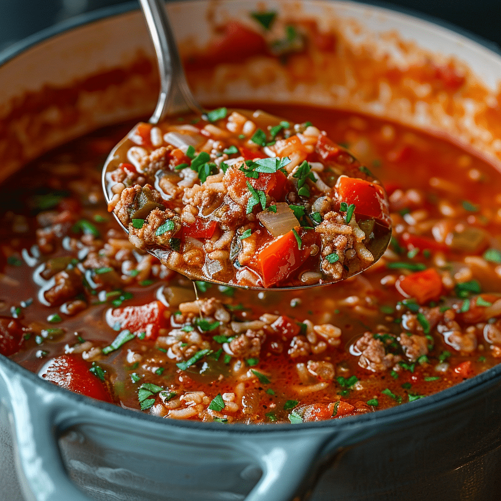 stuffed pepper soup