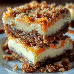 carrot cake cream cheese bars