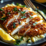 crispy parmesan crusted chicken