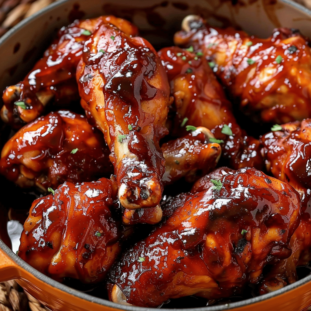BBQ chicken drumsticks 3