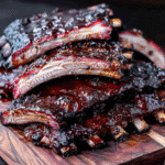 smoked St. Louis ribs 1