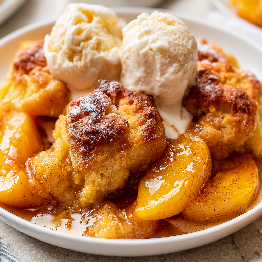 Peach Cobbler, Juicy Summer Dessert with a Buttery Biscuit Topping 5 u3845552542 httpss.mj .runW tq8jJ4FR4 Homemade Southern Peach e2d05811 d657 470e bf73 176e5ae5b7fd 3